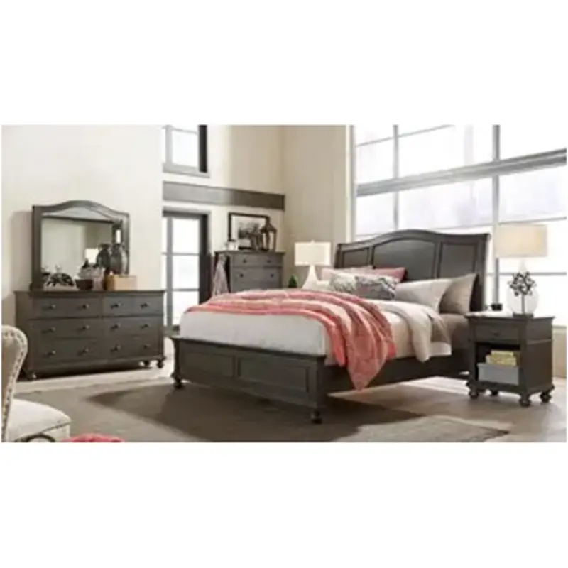 I07-404-pep-st-ck Aspen Home Furniture Oxford Bedroom Furniture Bed