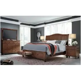 I07-404-wbr-st Aspen Home Furniture Oxford Bedroom Furniture Bed