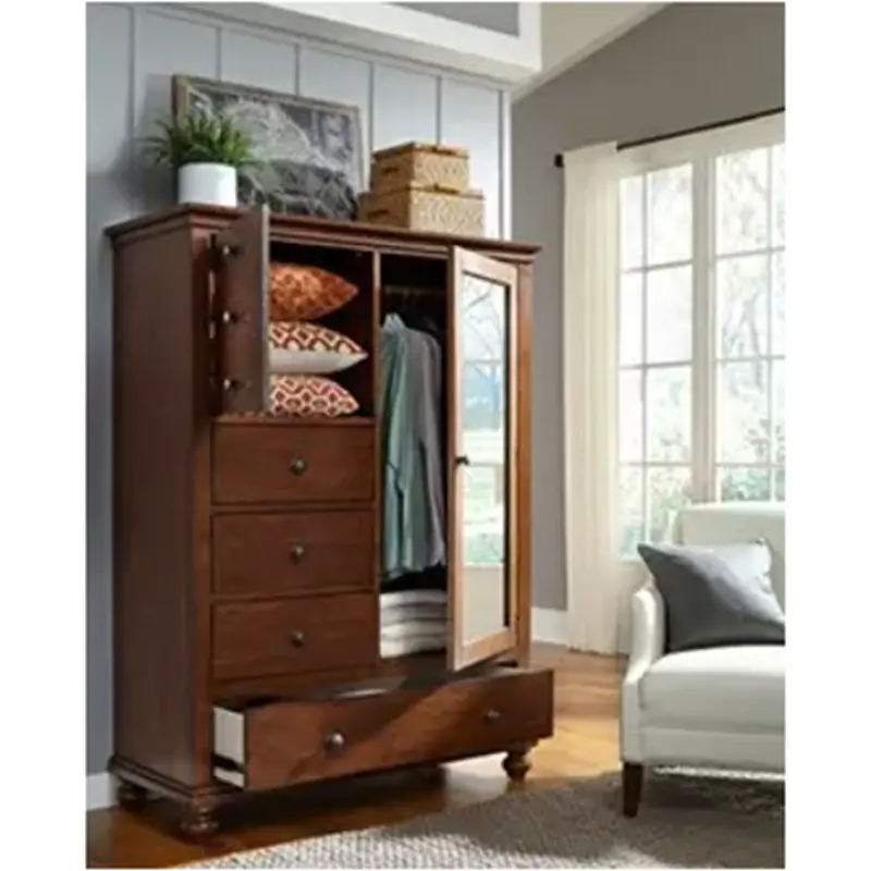 I07-459-wbr Aspen Home Furniture Oxford Bedroom Furniture Chest