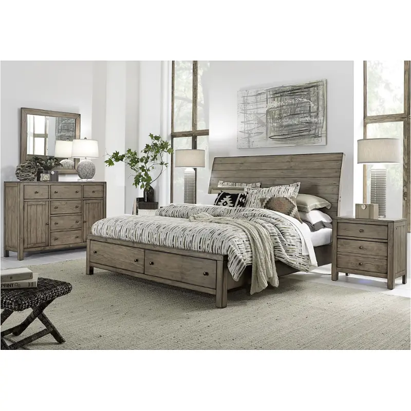 I56-400st Aspen Home Furniture Tildon Bedroom Furniture Bed