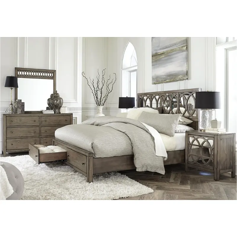 I56-495st Aspen Home Furniture Tildon Bedroom Furniture Bed