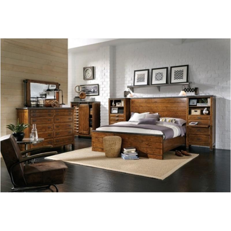 I58495ck Aspen Home Furniture Rockland Bedroom King Panel Ck