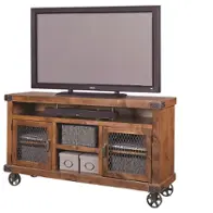 Dn1065-frt Aspen Home Furniture Alder Creek Home Entertainment Furniture Tv Console