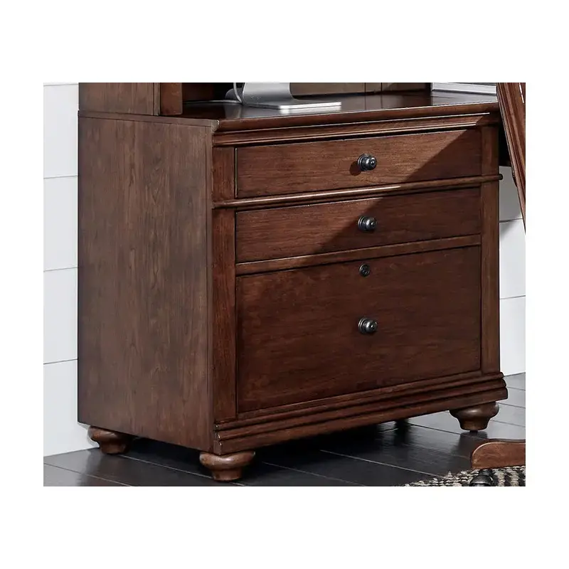 I07-341-wbr Aspen Home Furniture Oxford Home Office Furniture File Cabinet