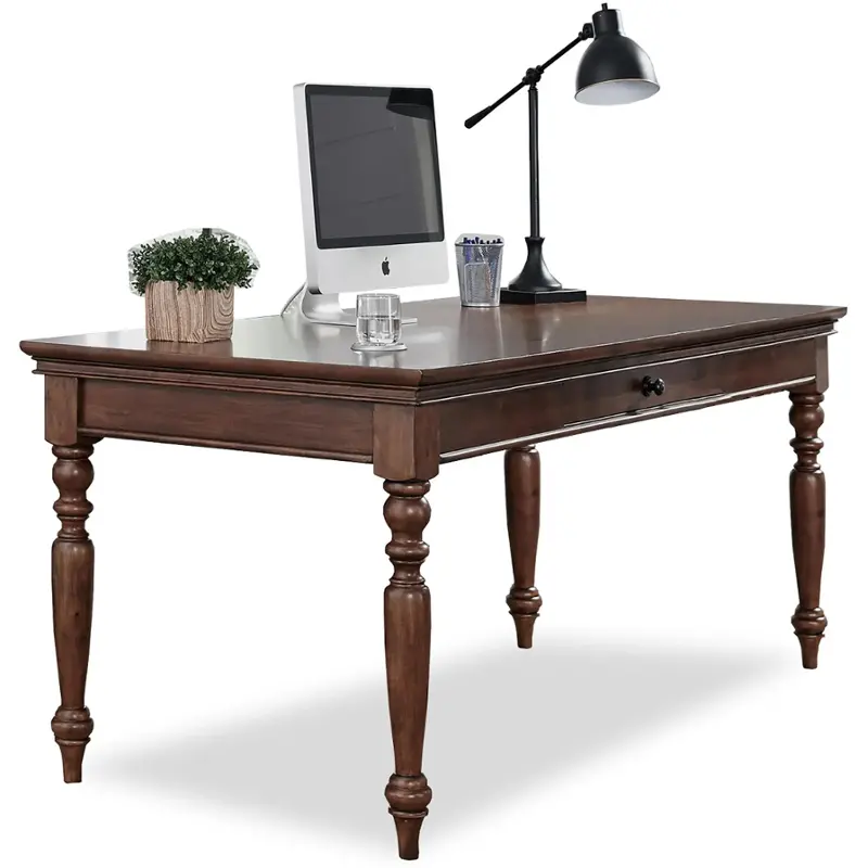 I07-344-wbr Aspen Home Furniture Oxford Home Office Furniture Desk