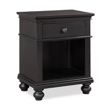 I07-451n-blk Aspen Home Furniture Oxford Bedroom Furniture Nightstand