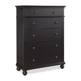 I07-456-blk Aspen Home Furniture Oxford Bedroom Furniture Chest