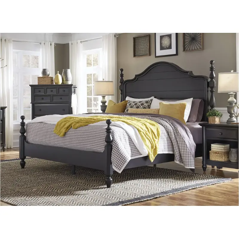 I31-434-shd-ck Aspen Home Furniture Retreat Bedroom Furniture Bed