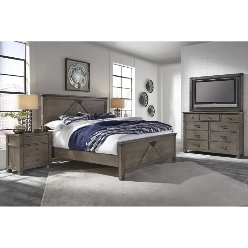 I45-422 Aspen Home Furniture Tucker Bedroom Furniture Bed