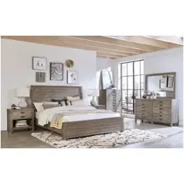 I240-404-riv-ck Aspen Home Furniture Radiata Bedroom Furniture Bed