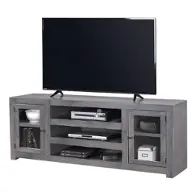 Dl1173-gry Aspen Home Furniture Contemporary Alder Home Entertainment Furniture Entertainment Center