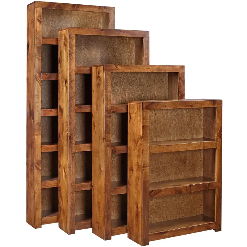 Dl3472-gry Aspen Home Furniture Contemporary Alder Home Office Furniture Bookcase