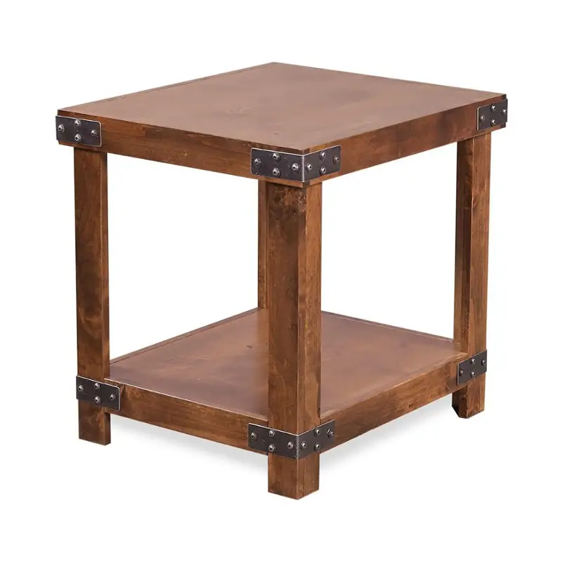 Dn914-frt Aspen Home Furniture Industrial - Fruitwood Living Room Furniture End Table