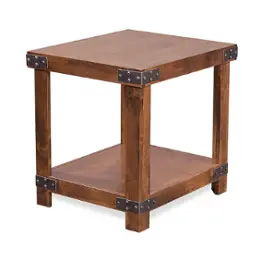 Dn914-frt Aspen Home Furniture Industrial - Fruitwood Living Room Furniture End Table