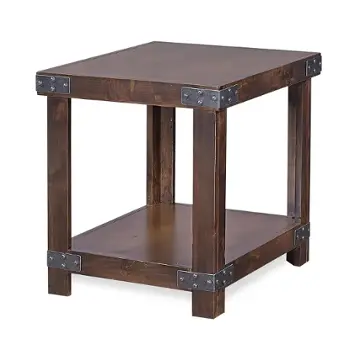 Dn914-tob Aspen Home Furniture Industrial - Tobacco Living Room Furniture End Table