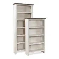 Wme3448-dwt Aspen Home Furniture Eastport - Drifted White Home Entertainment Furniture Bookcase