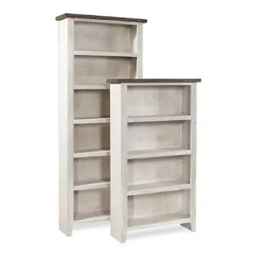 Wme3472-dwt Aspen Home Furniture Eastport - Drifted White Home Entertainment Furniture Bookcase