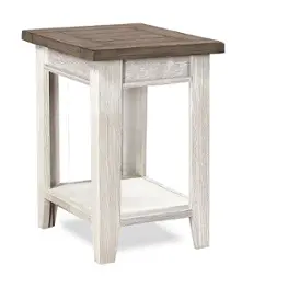 Wme913-dwt Aspen Home Furniture Eastport - Drifted White Living Room Furniture End Table