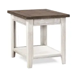 Wme914-dwt Aspen Home Furniture Eastport - Drifted White Living Room Furniture End Table