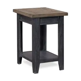 Wme913-dbk Aspen Home Furniture Eastport - Drifted Black Living Room Furniture End Table