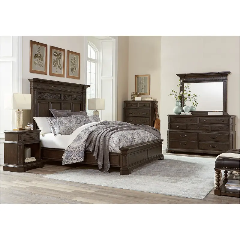 I201-415-ck Aspen Home Furniture Foxhill Bedroom Furniture Bed