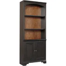 I242-332 Aspen Home Furniture Hampton Home Office Furniture Bookcase