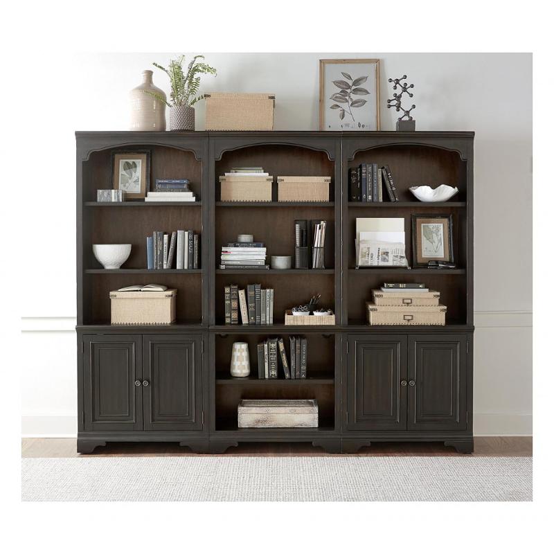 I242-333 Aspen Home Furniture Hampton Home Office Open Bookcase