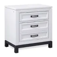 I32-450-wht Aspen Home Furniture Hyde Park - White Bedroom Furniture Nightstand