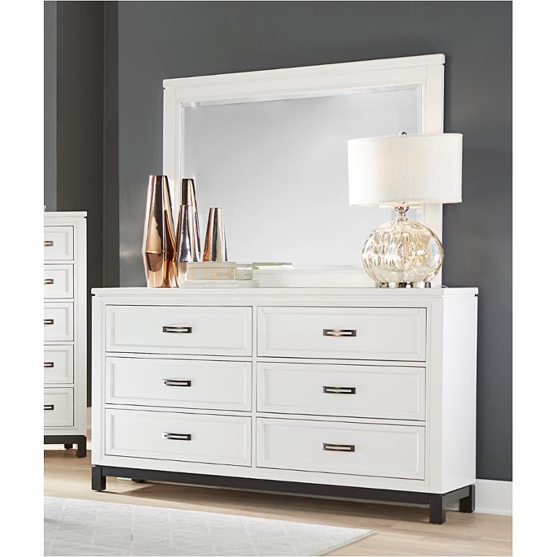 I32-453-wht Aspen Home Furniture Hyde Park - White Dresser