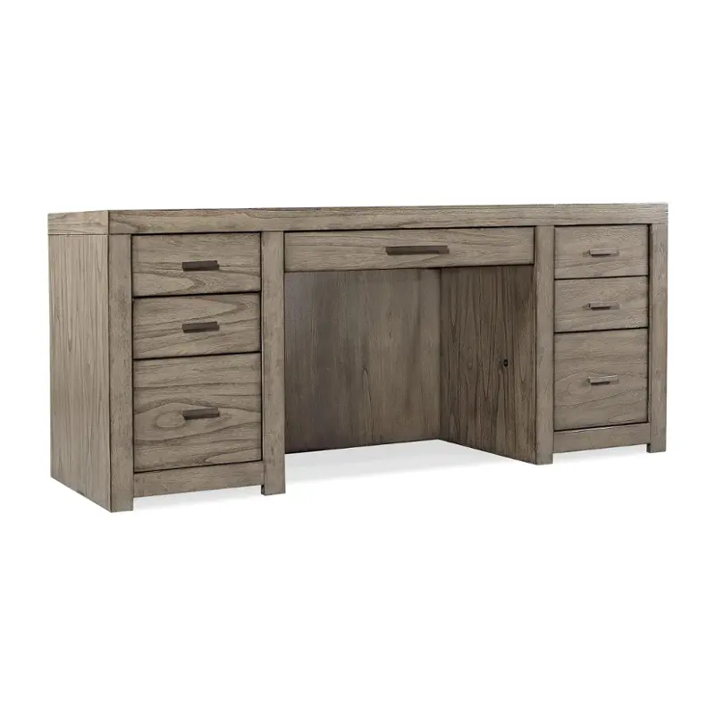 Iml-318-gry Aspen Home Furniture Modern Loft Home Office Furniture Credenza