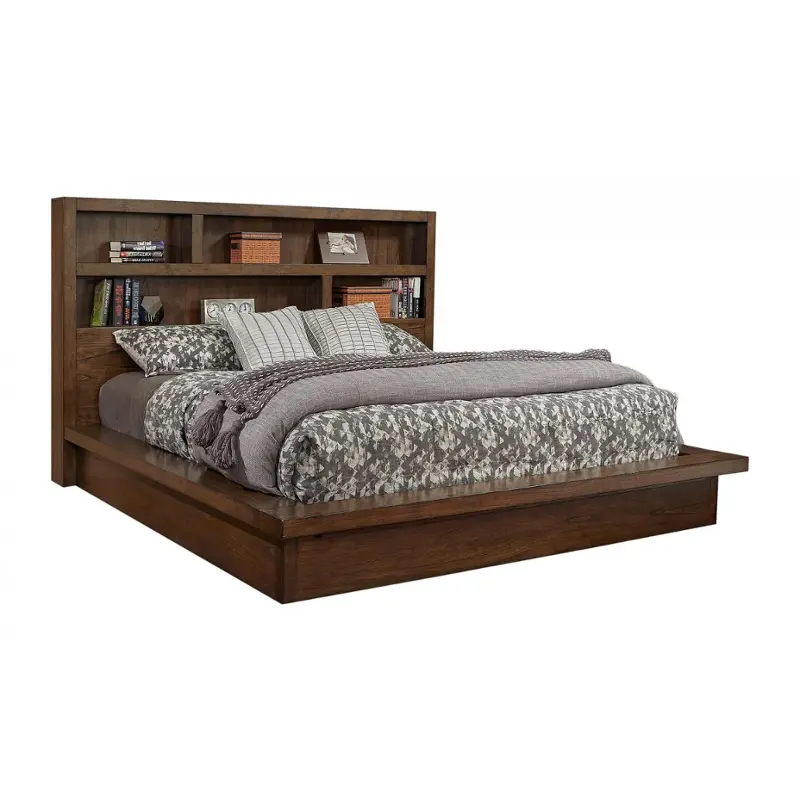 Iml-474-brn-ck Aspen Home Furniture Modern Loft Bedroom Furniture Bed