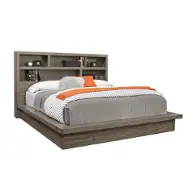 Iml-474-gry-ck Aspen Home Furniture Modern Loft Bedroom Furniture Bed