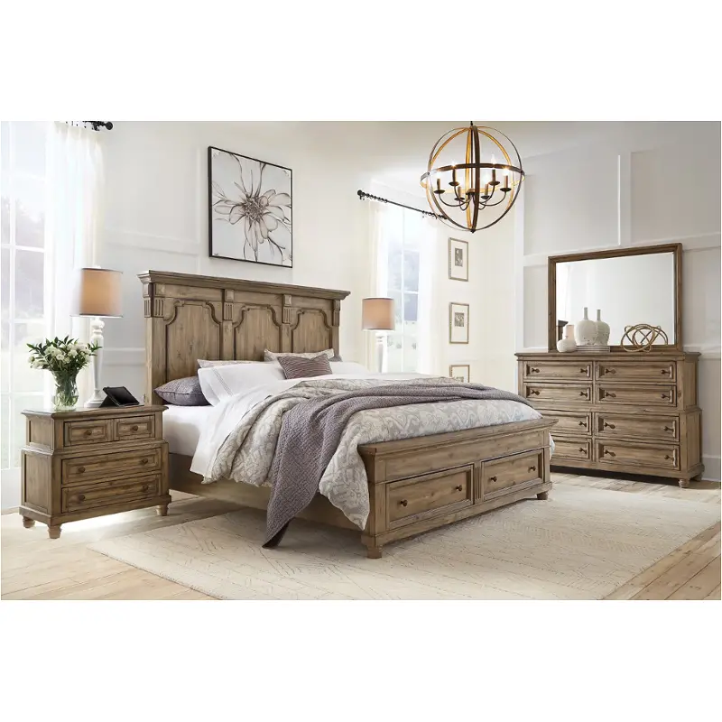 I235-412 Aspen Home Furniture Parkwood Bedroom Furniture Bed