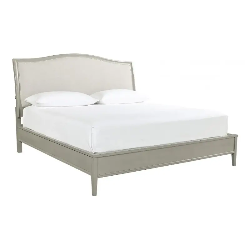 I218-425-shl-ck Aspen Home Furniture Charlotte - Shale Bedroom Furniture Bed