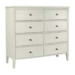 I218-489-wht Aspen Home Furniture Charlotte - White Bedroom Furniture Dresser