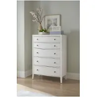 I218-456-wht Aspen Home Furniture Charlotte - White Bedroom Furniture Chest