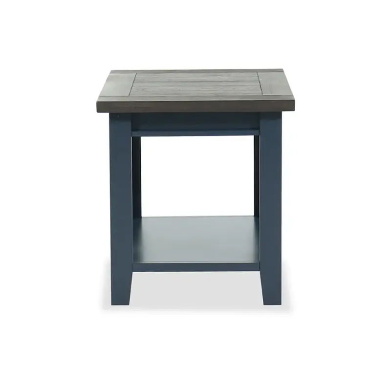 Me914-mbl Aspen Home Furniture Eastport - Malta Blue Living Room Furniture End Table