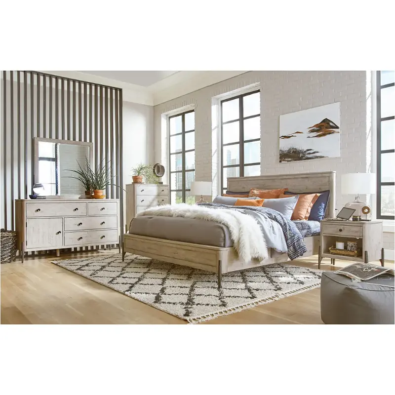 I256-415 Aspen Home Furniture Zane King Panel Bed