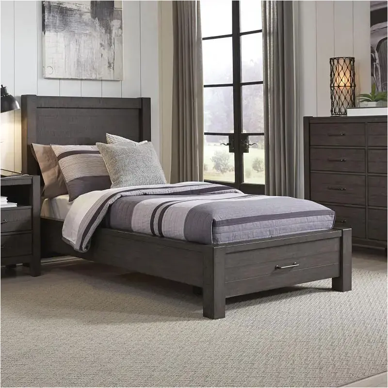 I227-573-st Aspen Home Furniture Mill Creek Bedroom Furniture Bed