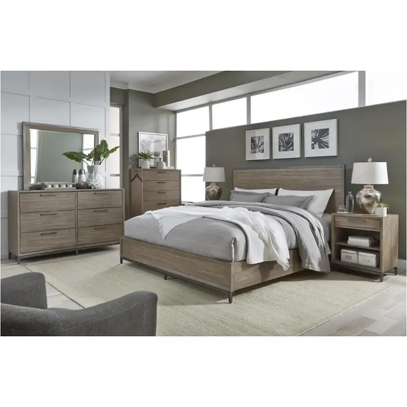 I287-415-ck Aspen Home Furniture Trellis Bedroom Furniture Bed