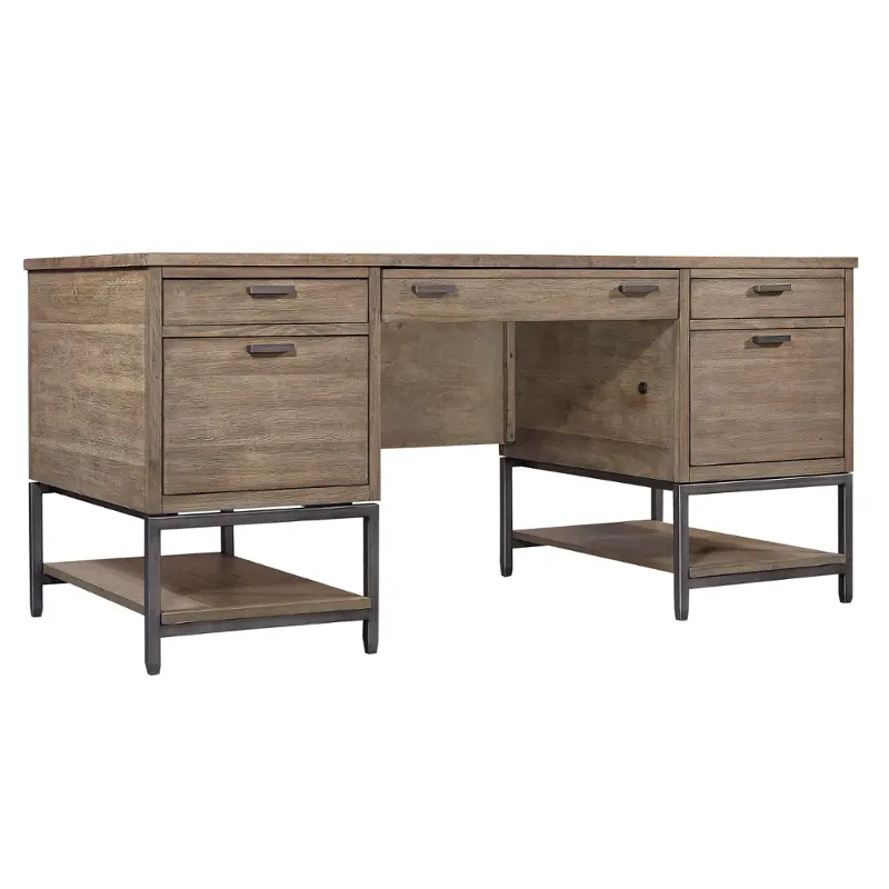 I287-371 Aspen Home Furniture Trellis Open Ped Desk I287-371 Aspen Home Furniture Trellis Open Ped Desk