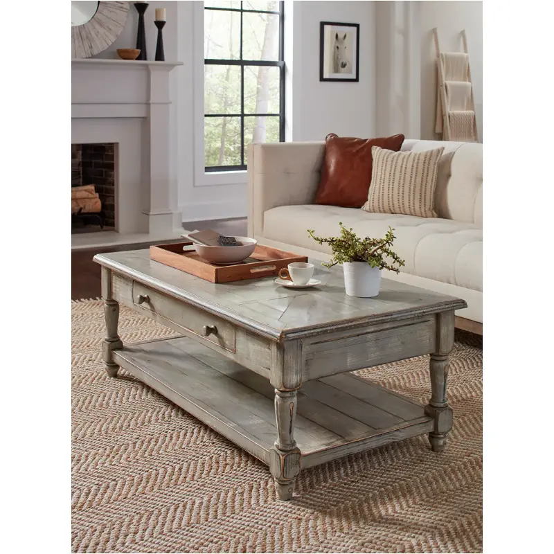 I250-9100-gwd Aspen Home Furniture Hinsdale - Greywood Living Room Furniture Cocktail Table