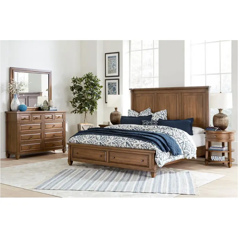 I34-412-sna-st Aspen Home Furniture Thornton Bedroom Furniture Bed