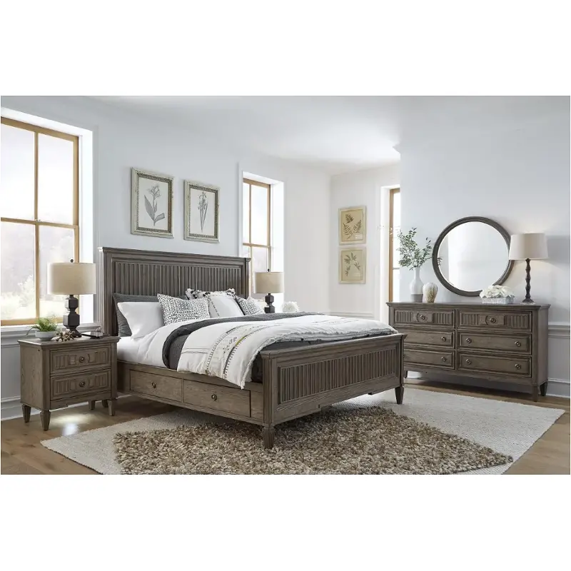 I249-412-tal-st Aspen Home Furniture Strasbourg Bedroom Furniture Bed