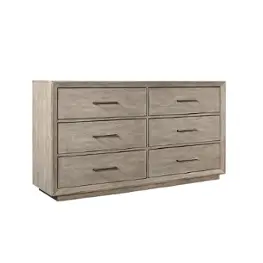 I251-453 Aspen Home Furniture Platinum Bedroom Furniture Dresser