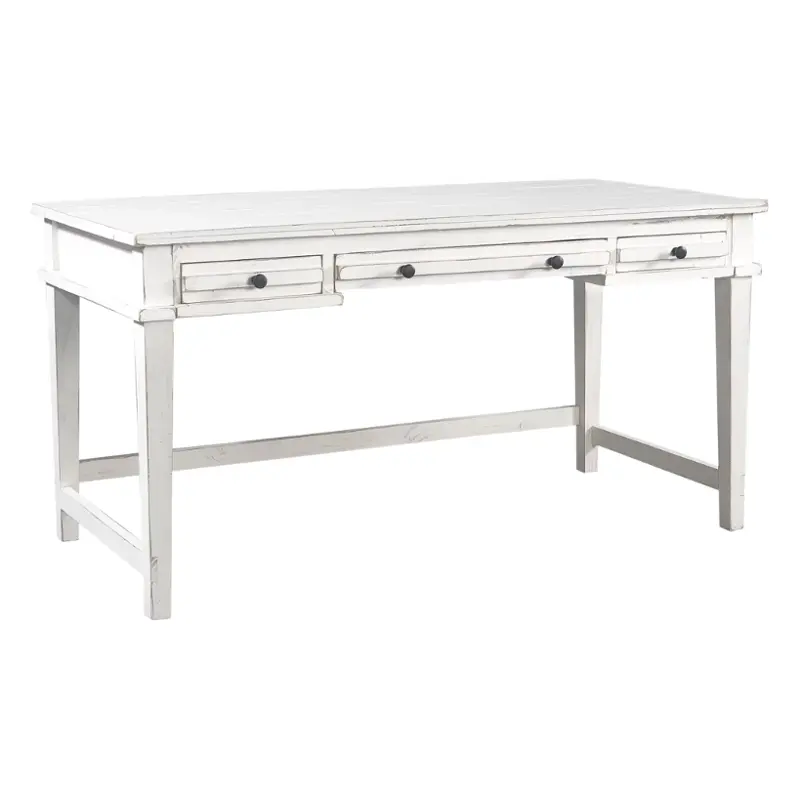 I358-360wd-wwt Aspen Home Furniture Reeds Farm - Weathered White Home Office Furniture Desk