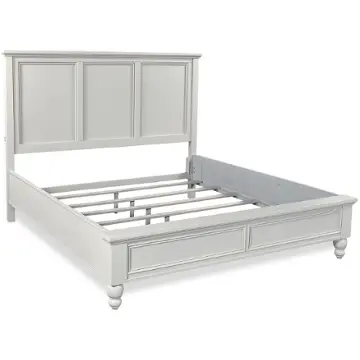 Icb-407-gry Aspen Home Furniture Cambridge - Light Gray Paint Bedroom Furniture Bed