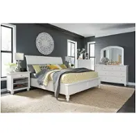 Icb-404-wht-kd-1-ck Aspen Home Furniture Cambridge - White Bedroom Furniture Bed