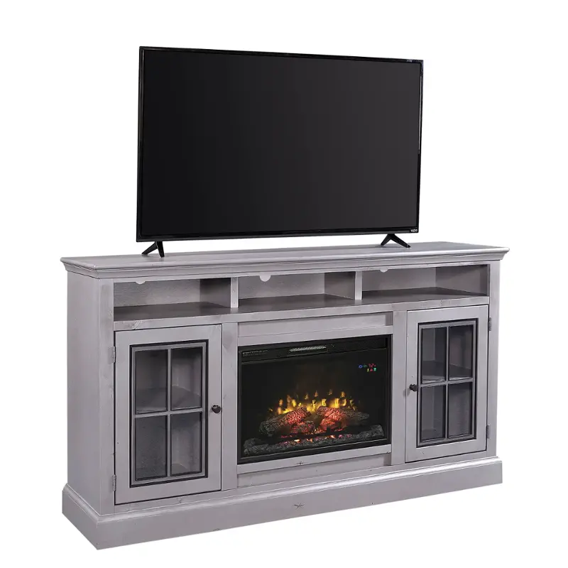 Dr1954-gry Aspen Home Furniture Churchill Home Entertainment Furniture Fireplace