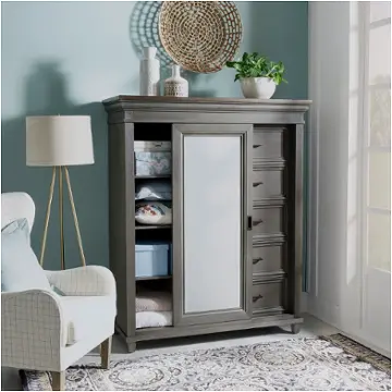 I248-457-slt Aspen Home Furniture Caraway - Aged Slate Bedroom Furniture Chest